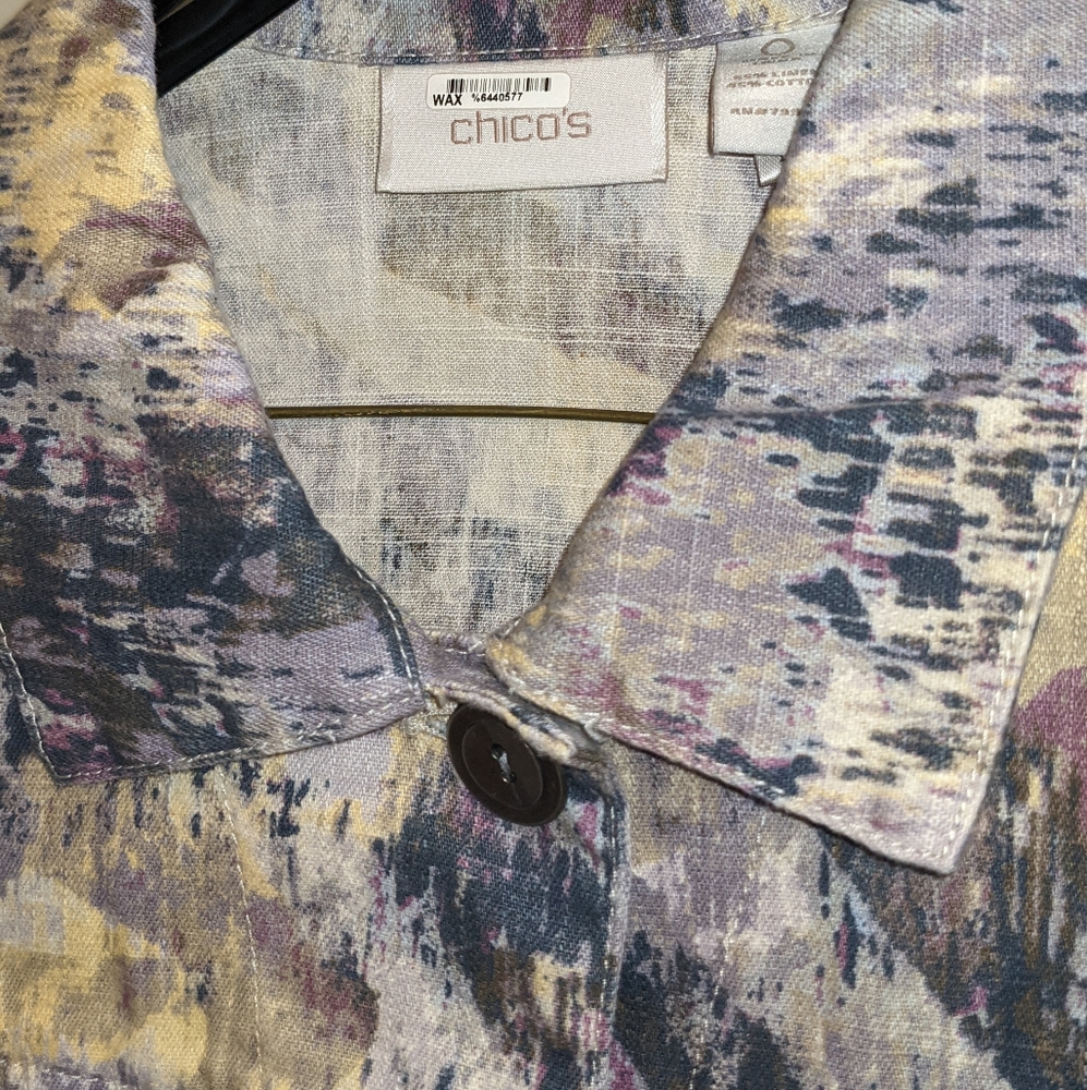 Chico's Patterned Jacket - image 2